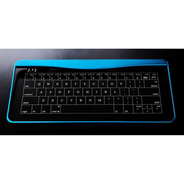 Upq タッチパッド対応の透明ガラスキーボード Q Gadget Kb01 価格 Com