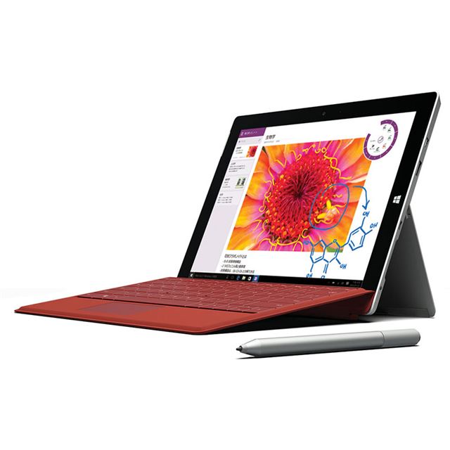 マイクロソフト、Surface 3のWi-Fiモデルを税別71,800円～で10/9発売