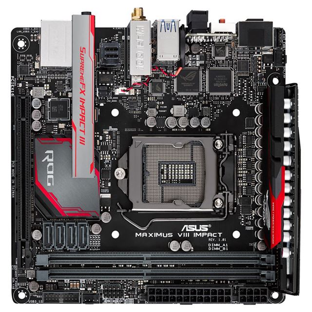 ASUS、Z170搭載ゲーマー向けマザー「MAXIMUS VIII IMPACT」 - 価格.com