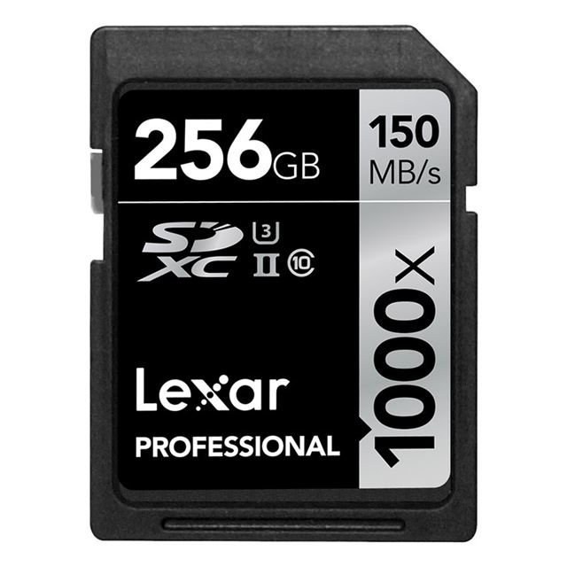 Lexar Professional 1000x SDHC/SDXC UHS-IIカード