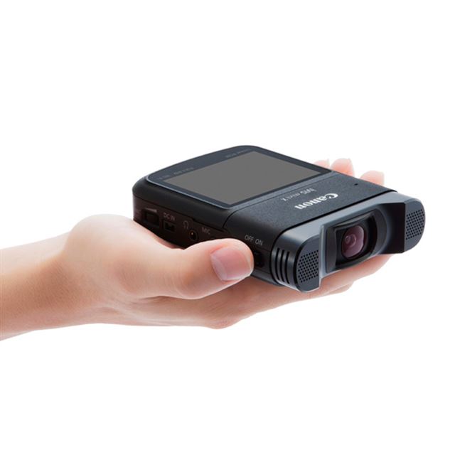 キヤノン、置き撮り対応ビデオカメラ「iVIS mini X」にSDカード同梱 