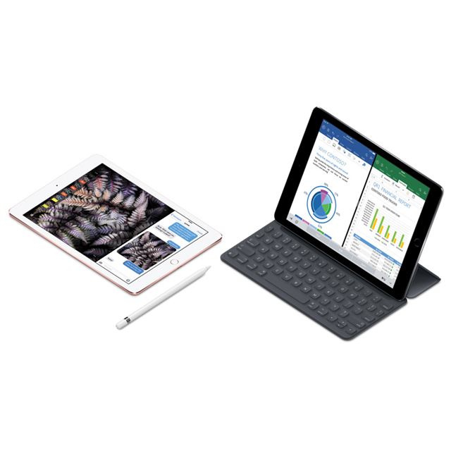 アップル、A9Xチップや1200万画素カメラを搭載した9.7型「iPad Pro