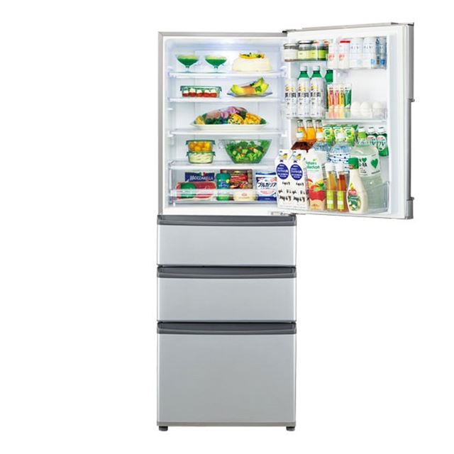 AQUA　ノンフロン冷凍冷蔵庫　AQR-SD36DL（W）355L