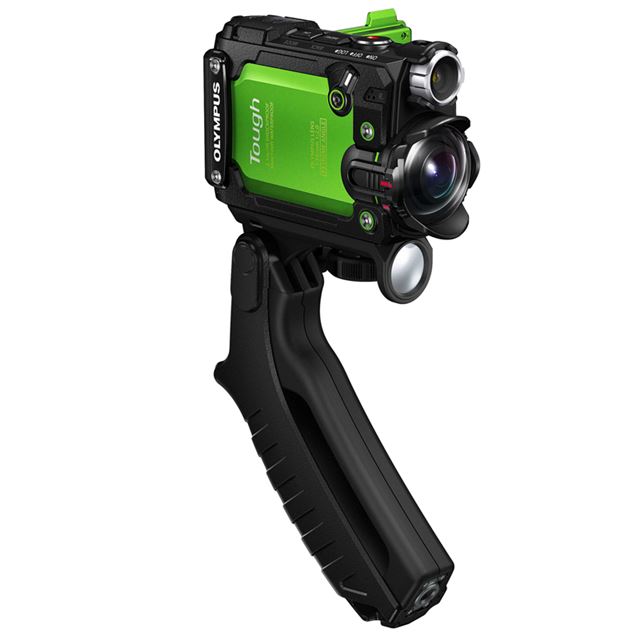 オリンパス、GPSや気圧を記録する防水・耐衝撃のフィールドログカメラ