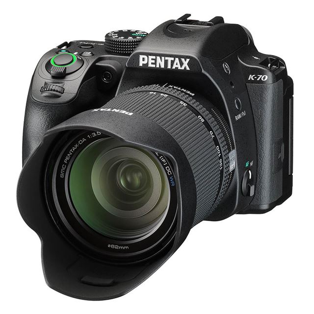 リコー、ハイブリッドAF搭載の一眼カメラ「PENTAX K-70」を7/22発売 