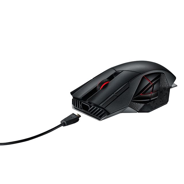 ASUS、左側面に6ボタンを搭載したMMOゲームマウス「ROG Spatha」 - 価格.com