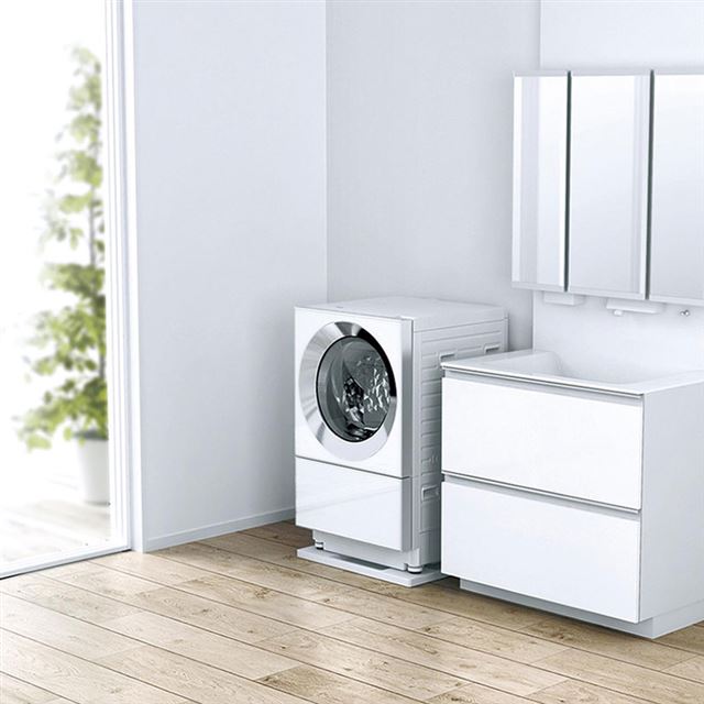 パナソニック、温水泡洗浄に2つのコースを新搭載 ななめドラム洗濯機