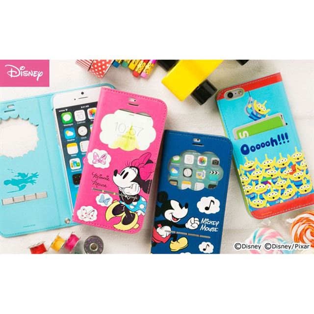 Hamee フリップを閉じたまま着信が見えるディズニー Iphone 7 ケース 価格 Com