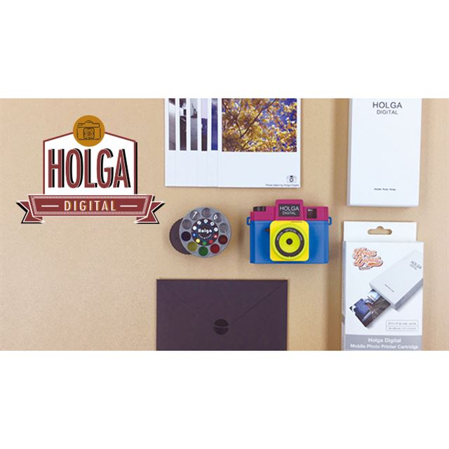 ホルガ、トイデジカメ「Holga Digital」にWi-Fiプリンター付きギフト