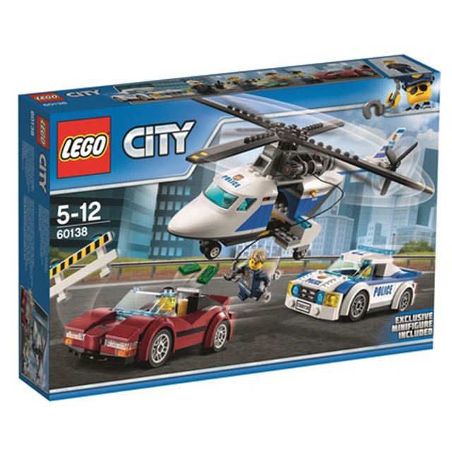 LEGOの“街”シリーズにポリスカーや超高速レースカーなど新製品16点追加