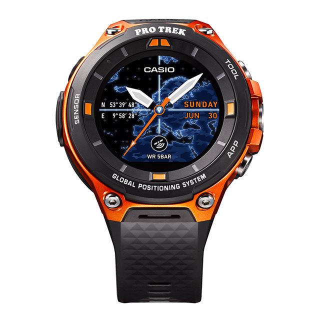 腕時計(デジタル)CASIO  PROTREK プロトレック  WSD-F10 RG
