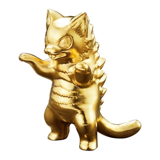 税別250万円！ 純金K24製の「化猫怪獣ネゴラ」フィギュアなどが発売 