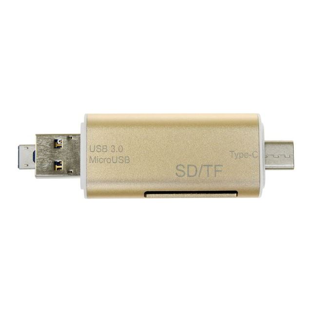 3in1 USB3.0 OTGカードリーダー DN-914673