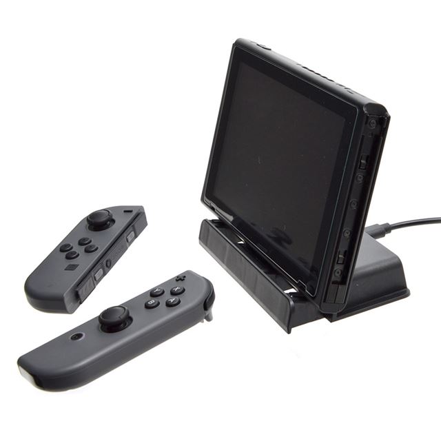 サンコー テーブルモードで遊びながら充電できるnintendo Switchスタンド 価格 Com