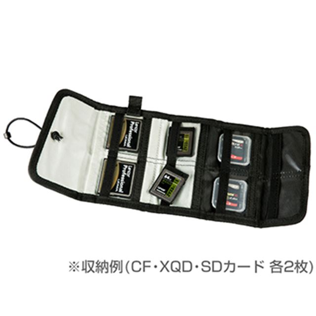 ニコン、XQD/CF/SDカードを計8枚収納できるコンパクトカードケース