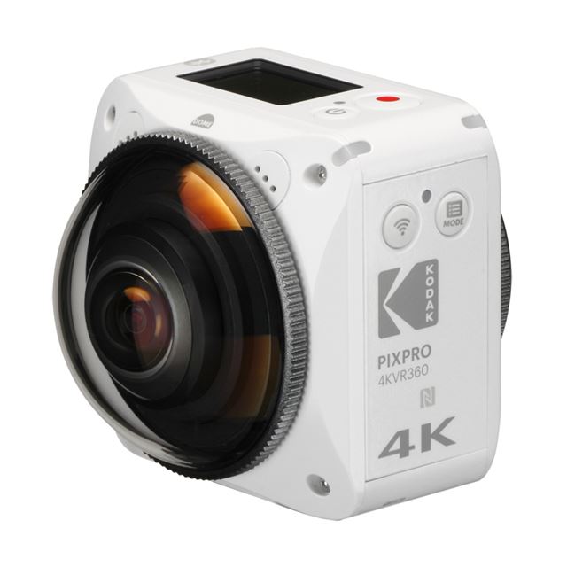 コダック、全天球4Kカメラ「PIXPRO 4KVR360」の発売を5/26に延期