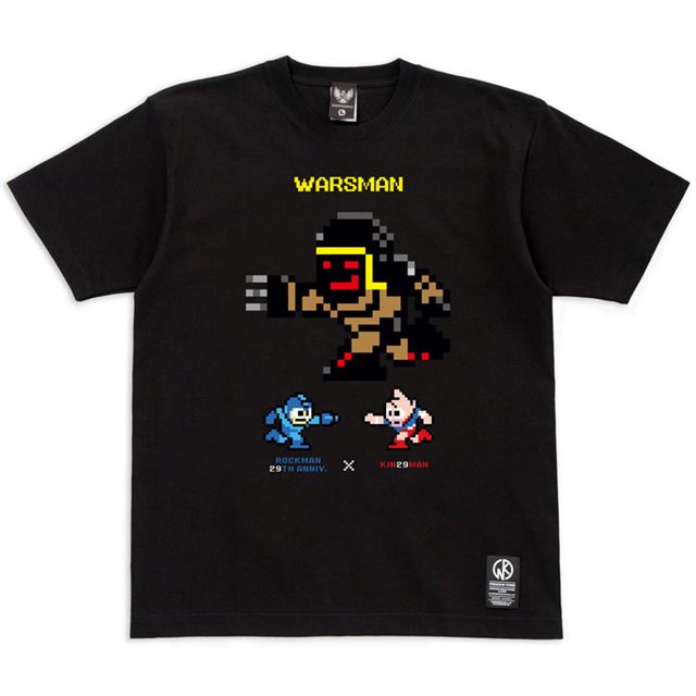 ロックマン29周年×キン肉マン」Tシャツ発売、あの人気超人がドット絵に - 価格.com