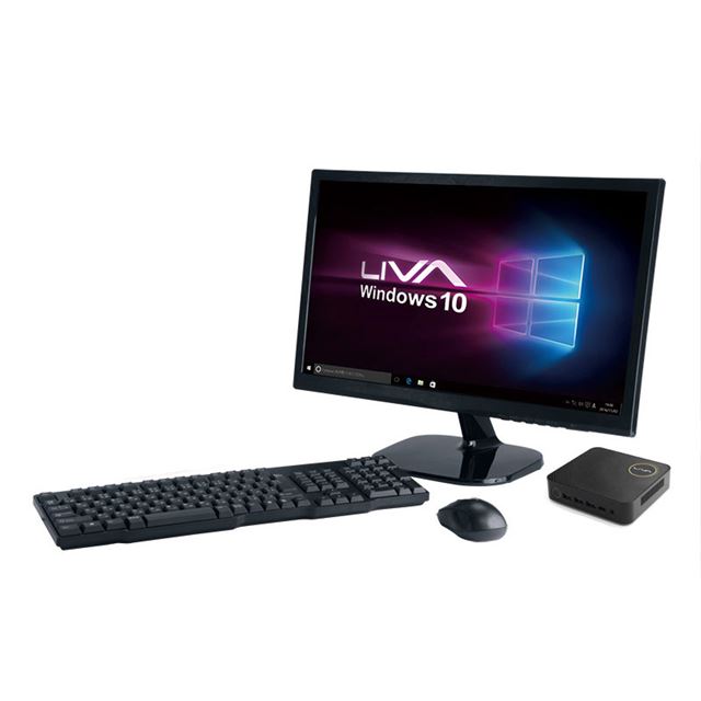 リンクス、小型PC「LIVA Z」に液晶ディスプレイを同梱したモデル - 価格.com