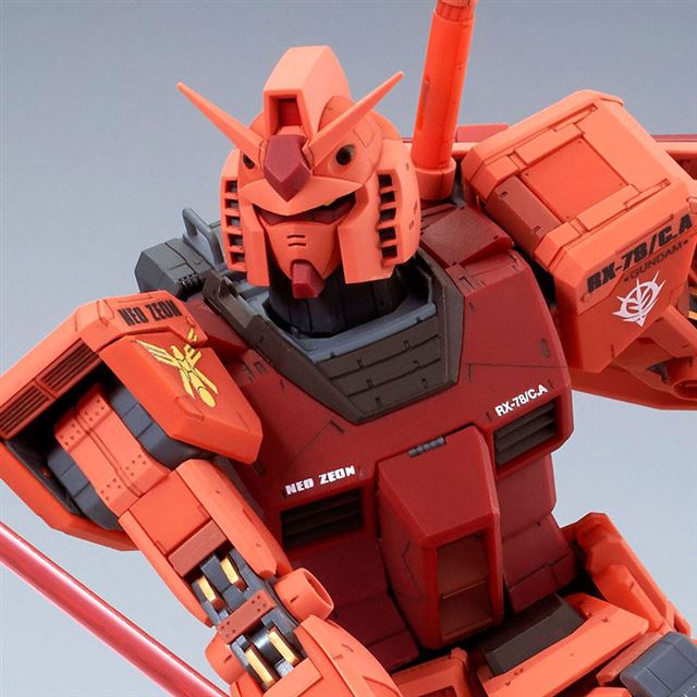 キャスバル専用の赤いガンダムを1/100スケールで製品化 - 価格.com