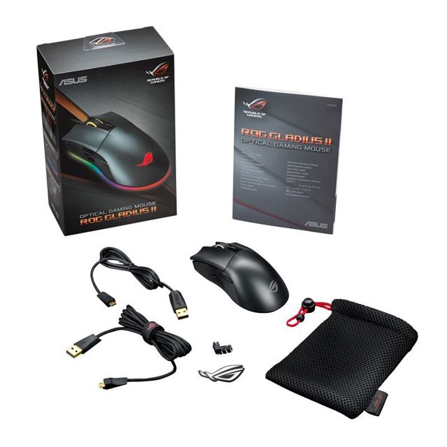 Asus スイッチを交換可能なfps用ゲーミングマウス Rog Gladius Ii 価格 Com