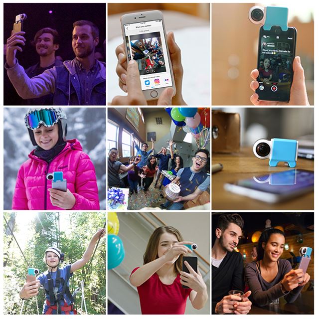 Iphone Ipad専用の手ぶれ補正機能付き360度カメラ Giroptic Io 価格 Com