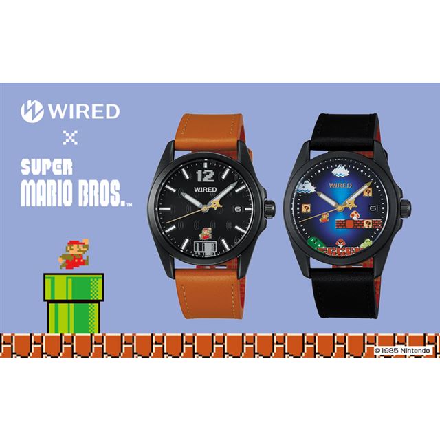 新品限定品腕時計　セイコー　ワイアード　マリオ500本限定品　スーパーマリオブラザーズ 腕時計(アナログ)
