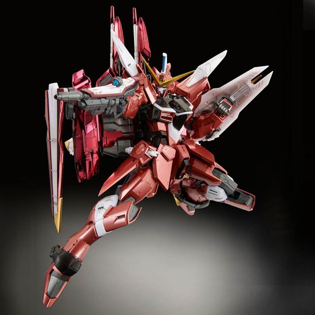 機動戦士ガンダムSEED」ジャスティスガンダムのスペシャル仕様プラモ