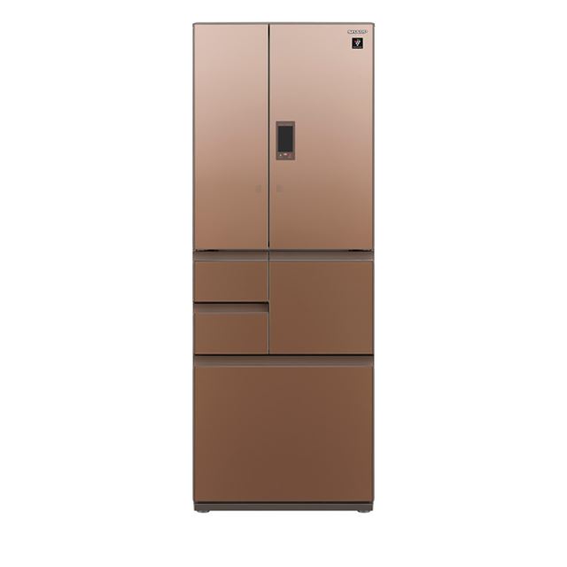 シャープ、軽く触れるだけで扉が自動で開く「電動どっちもドア」冷蔵庫 