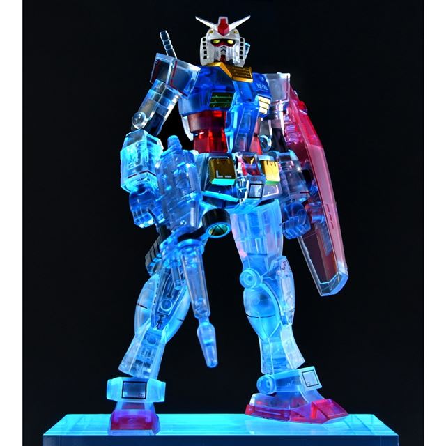 RX-78-2 ガンダム」クリアフィギュアが魂キャラバン会場で限定販売