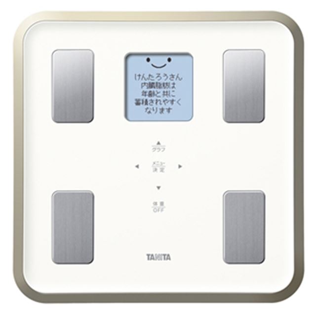 タニタ ついつい計りたくなる フルドット液晶にイラストがでる体組成計 価格 Com