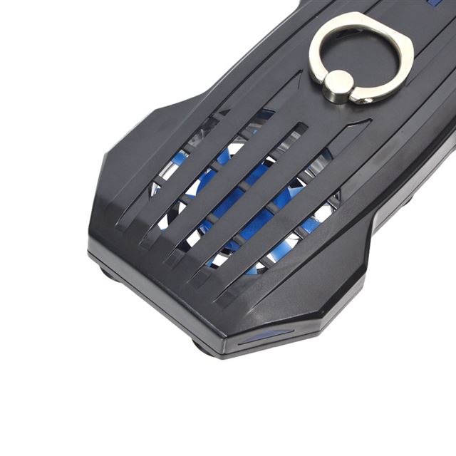 スマホをファンで冷却する「ピタッとスマクール」、バッテリー機能も搭載