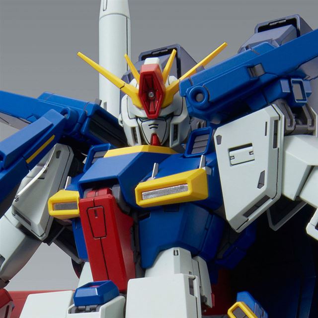 MG 強化型ダブルゼータガンダム Ver.Ka」、アニメのイメージを成形色に