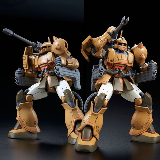 ガンダム THE ORIGIN MSD」ザク・キャノン テストタイプを製品化