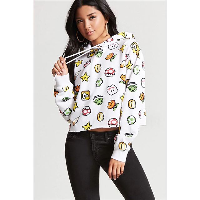 Forever 21 2024 mario kart hoodie