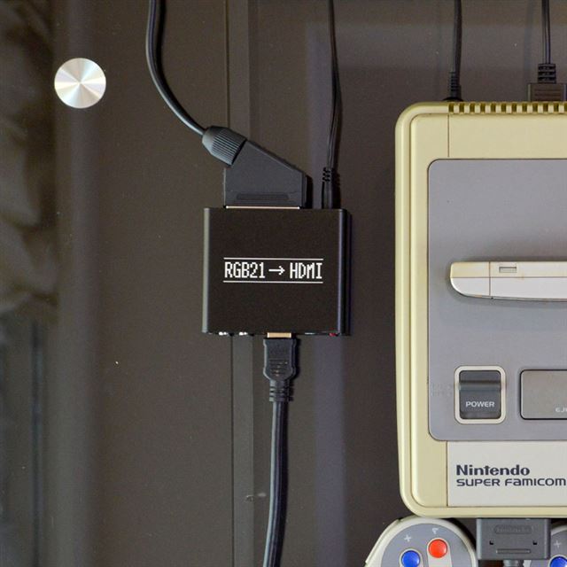 サンコー、スーファミなどを高画質で楽しめる「RGB21-HDMI変換アダプタ 