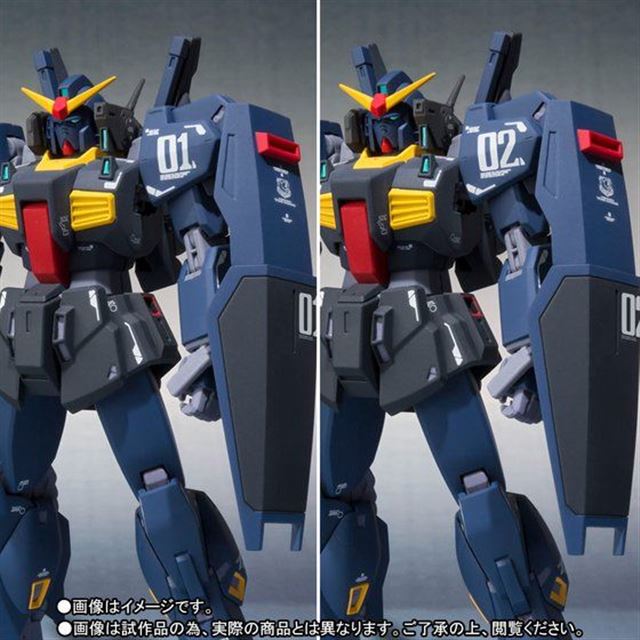 ガンダムMk-II ティターンズ仕様」2体セットが発売、単品版も同時発売