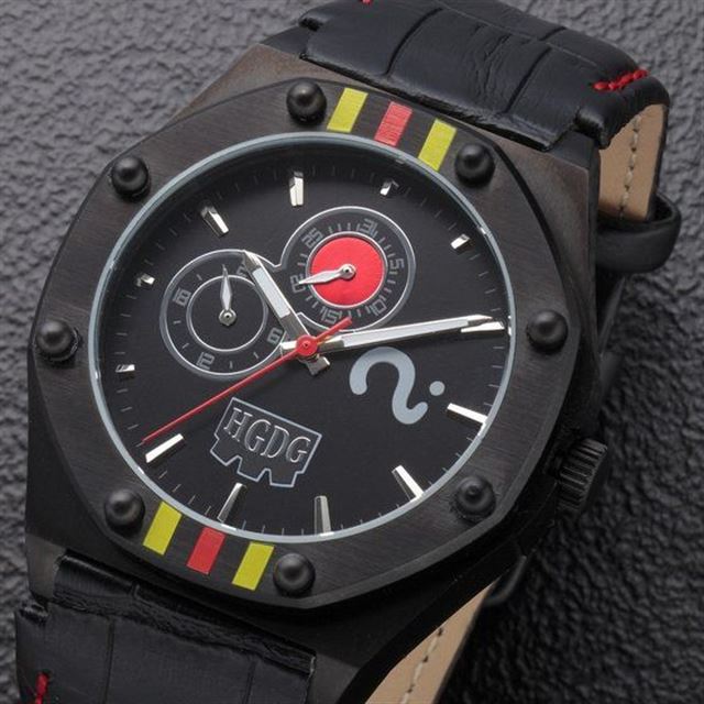 仮面ライダーBLACK」黒いボディを再現した腕時計、シャドームーン