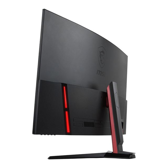 MSI OPTIX MAG24C 湾曲モニター MSI、湾曲型ゲーミングディスプレイの