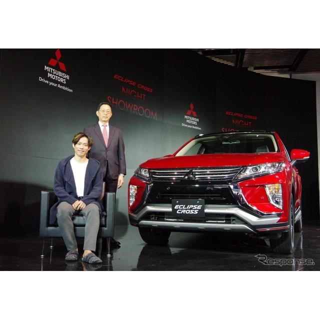 エクリプスクロスは現役時代の僕 高橋大輔も評価 三菱 Night Showroom 発表会 価格 Com