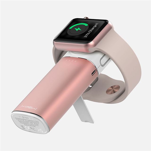 MiPow、Apple Watchの充電に対応したモバイルバッテリーなど2機種