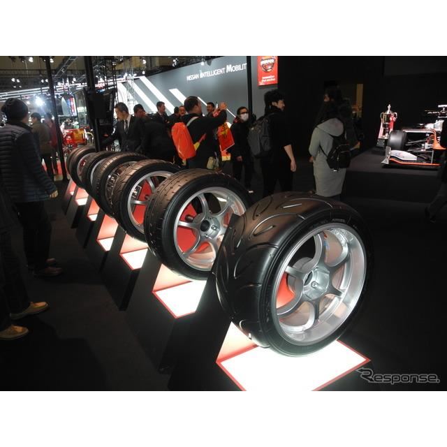 横浜ゴム Advan Hfタイプdの復刻バージョンを出展 東京オートサロン18 価格 Com