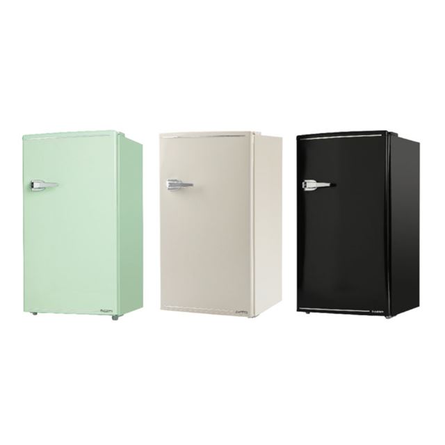エスキュービズム、なつかしいレトロデザインの小型冷蔵庫2機種 - 価格.com