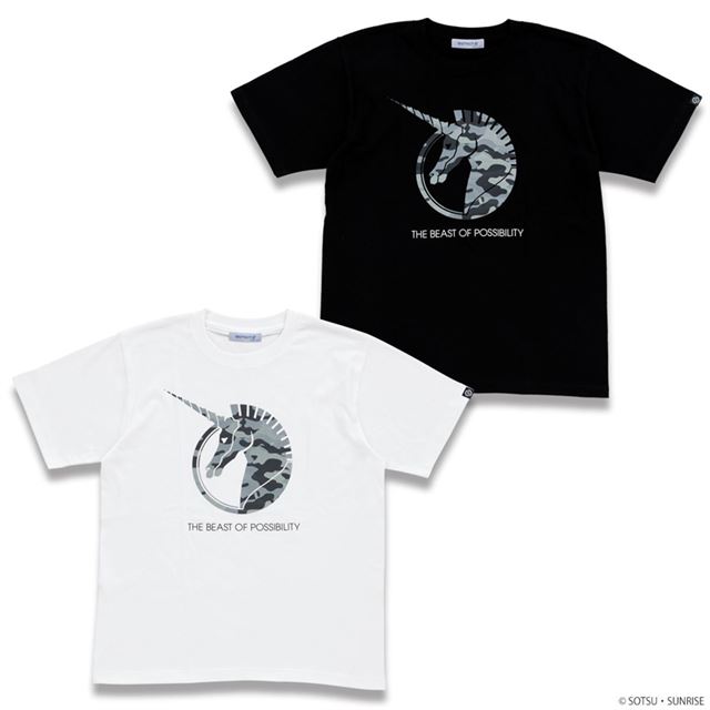 ガンダムUC×ベアブリック」が付属する限定Tシャツ、STRICT-Gで発売 