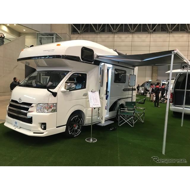 標準装備の内容に注目、ハイエースベースのRVトラスト BoleroV-max…ジャパンキャンピングカーショー2018 - 価格.com