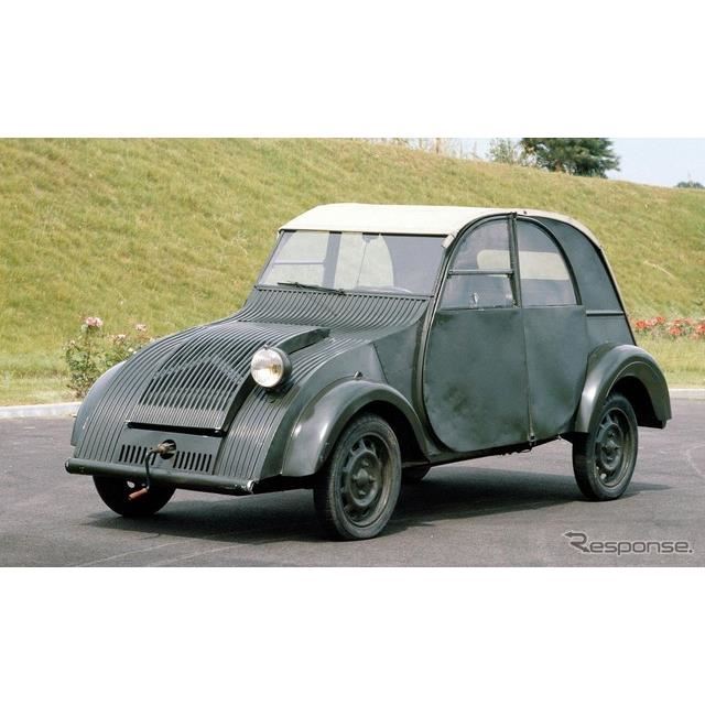 シトロエンの名車 2CV、誕生70周年を祝福へ…レトロモビル2018 - 価格.com