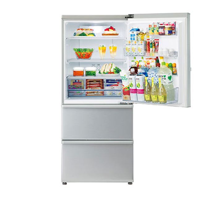 AQUA、全段強化処理ガラス棚を採用したLL冷蔵庫   価格.com