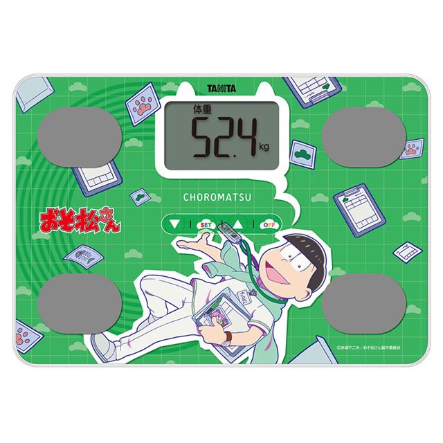 タニタ、「おそ松さん」とコラボした体組成計を限定発売 - 価格.com