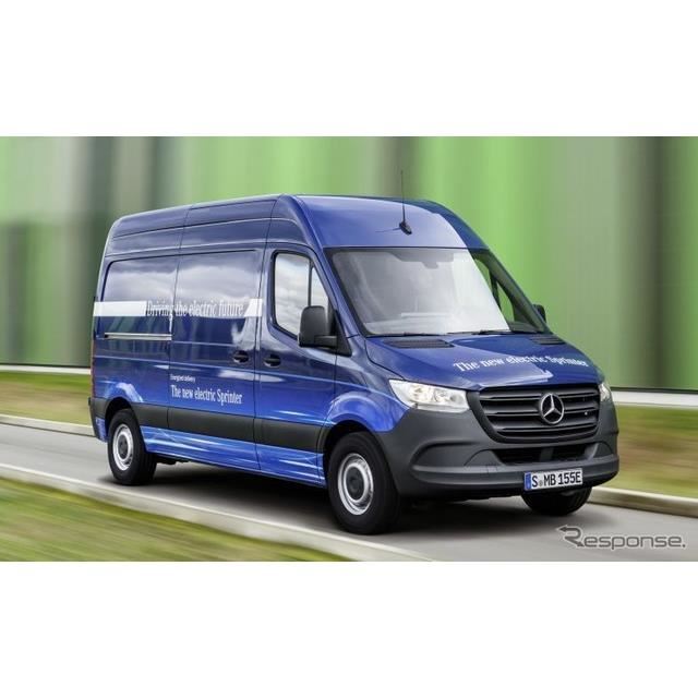 商用車にも電動化の波 メルセデスベンツ スプリンター 新型にev 19年に設定へ 価格 Com