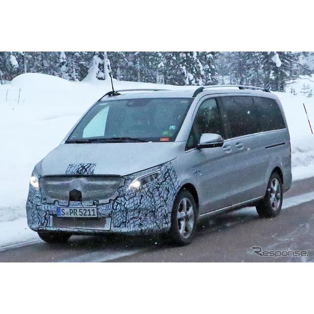 目指せアルファード メルセデス Vクラス 新型に初の Mbux 搭載へ 価格 Com