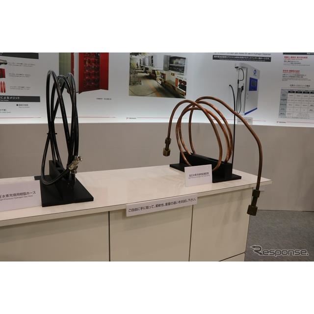 透過する水素との闘い 横浜ゴムの高圧ホース Fc Expo 18 価格 Com